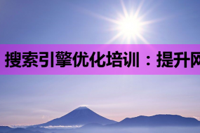 搜索引擎优化培训:提升网站排名的SEO技巧与建站教程